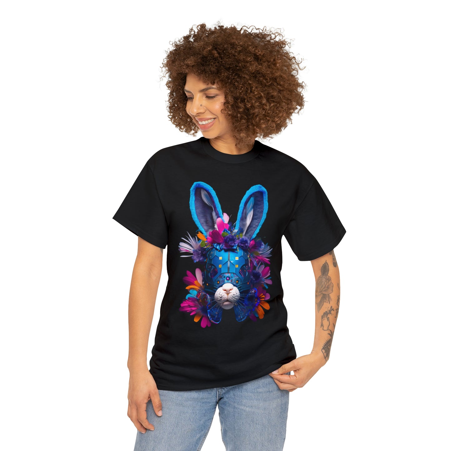 Floral Velvet - Unisex Heavy Cotton Tee