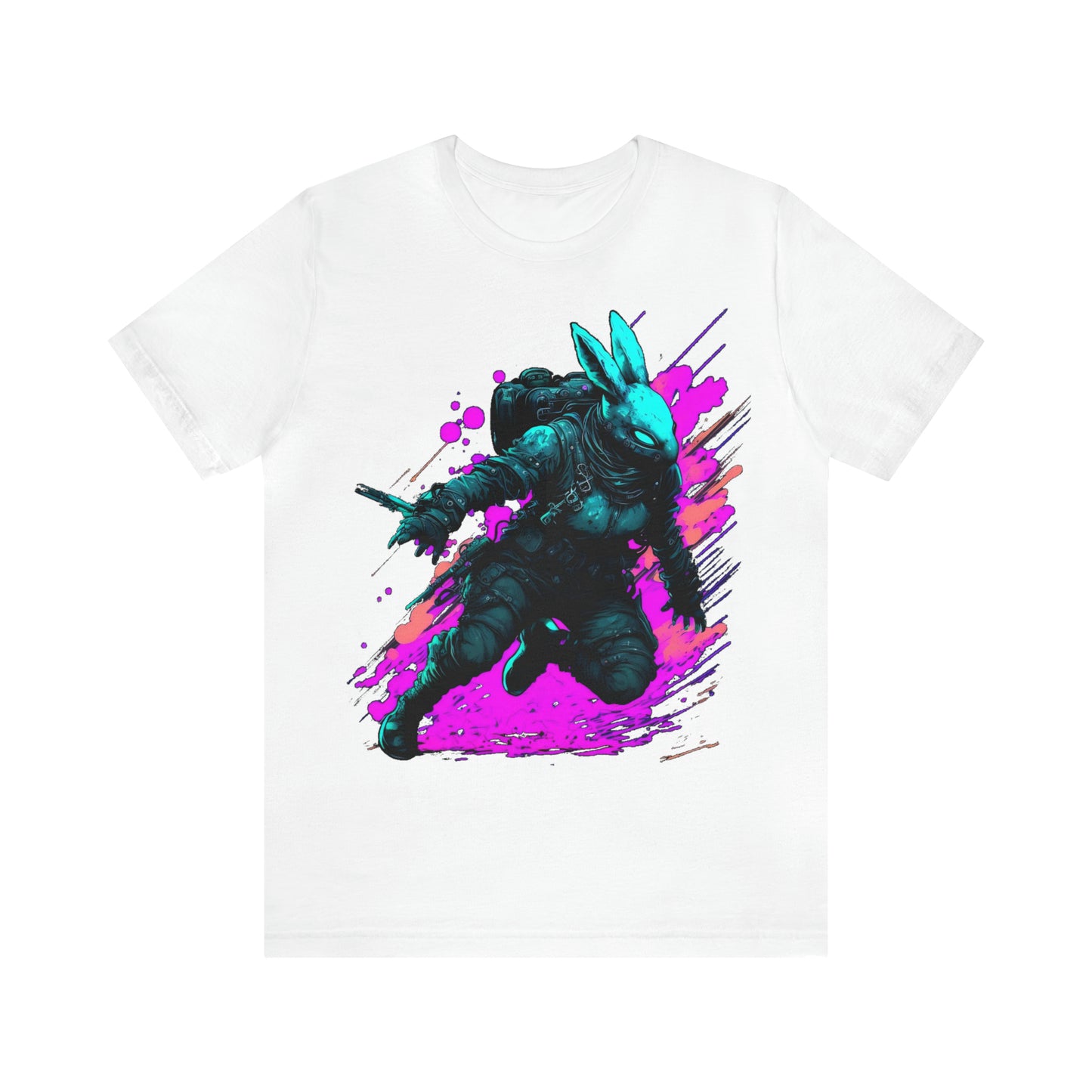Jumping Tot (Black Outfit) - Unisex Jersey Short Sleeve Tee
