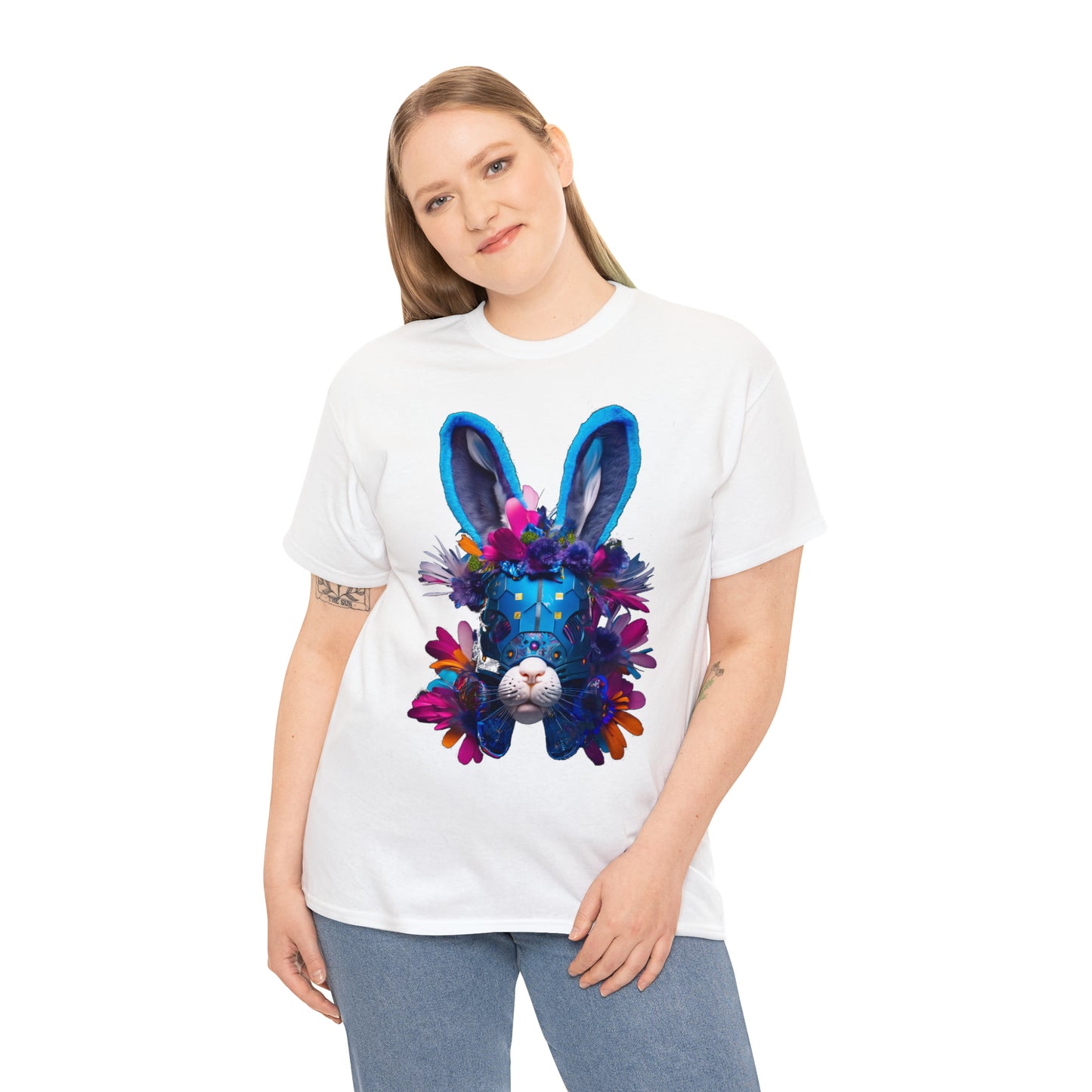 Floral Velvet - Unisex Heavy Cotton Tee