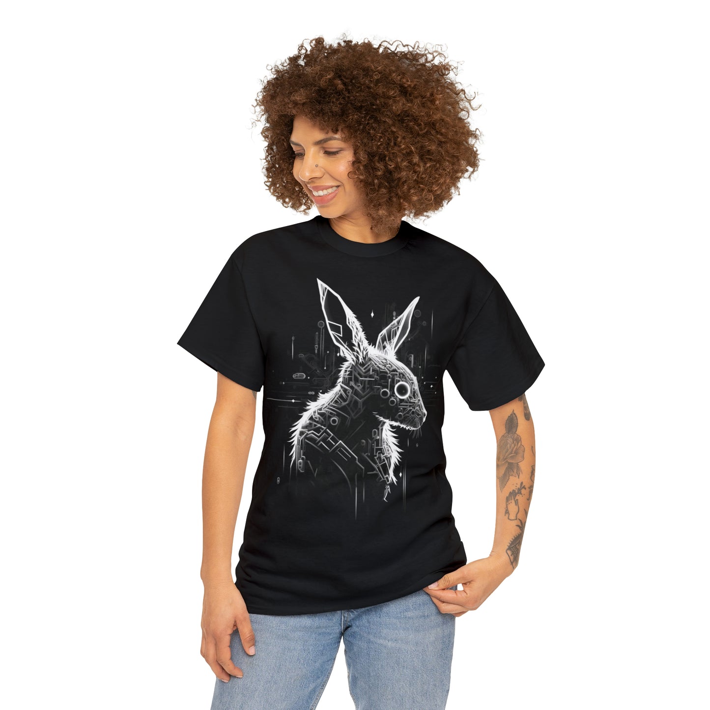 Cyberbun City - Unisex Heavy Cotton Tee