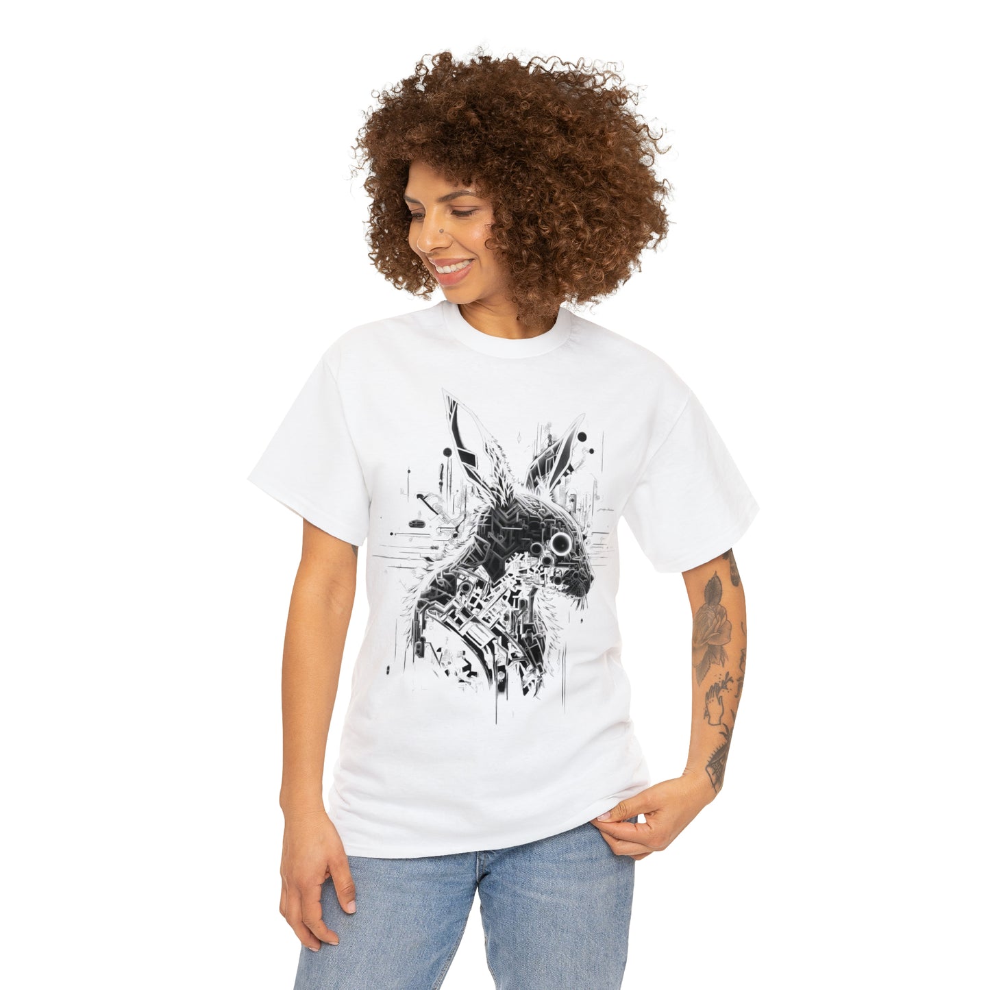 Cyberbun City - Unisex Heavy Cotton Tee