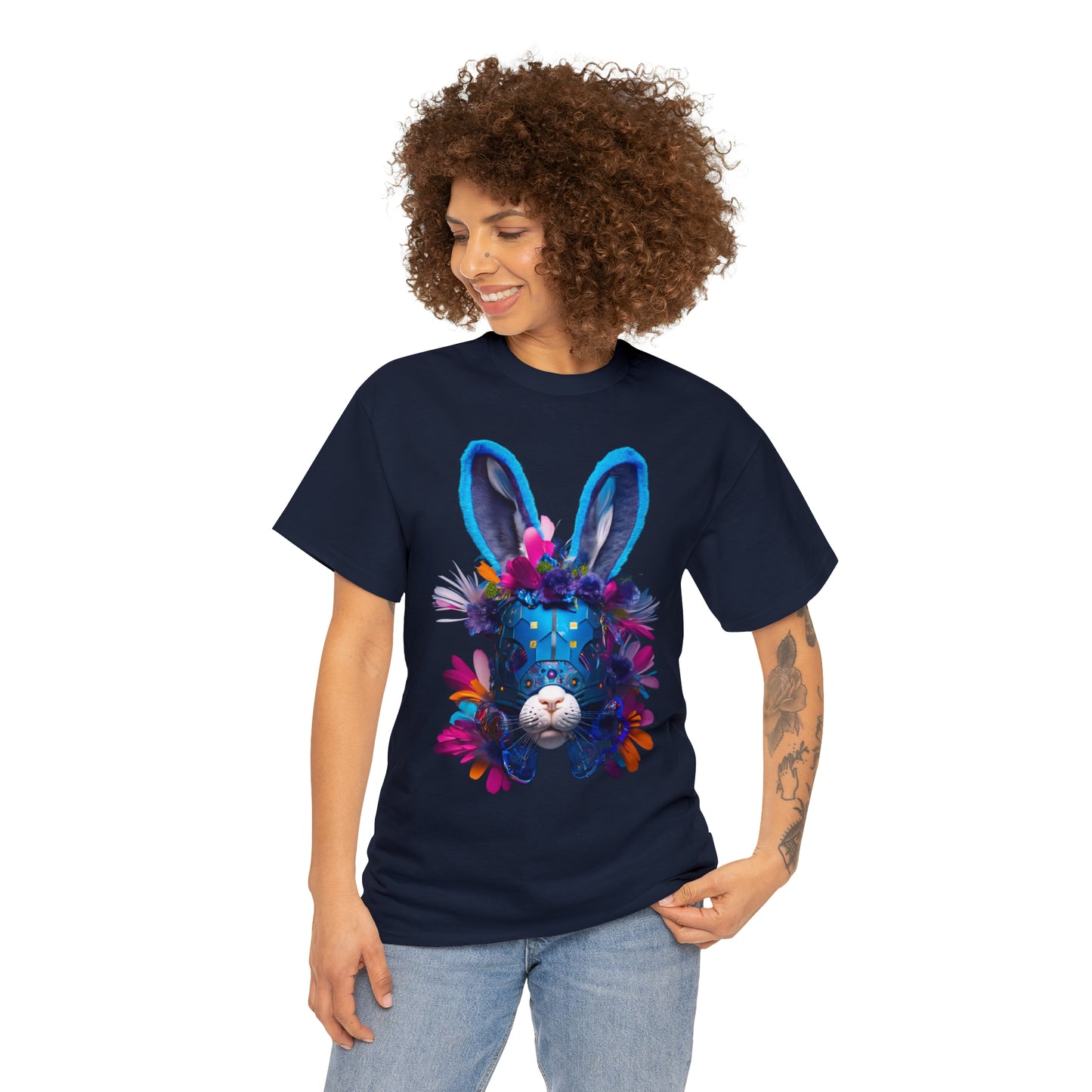 Floral Velvet - Unisex Heavy Cotton Tee